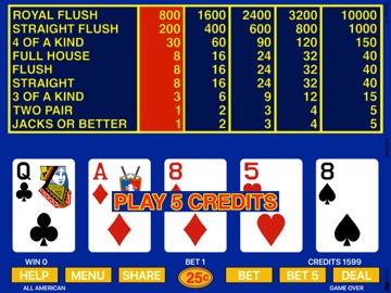 All American - Poker Game