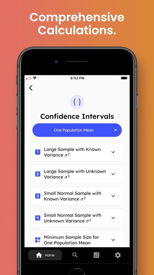 #6. IntroStat - Statistics Solver (iOS) Podle: Zhiyi Zhang