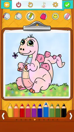 Dinosaur Coloring Sheets screenshot 27