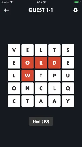 Game screenshot Quest: Word Puzzle Search Game apk