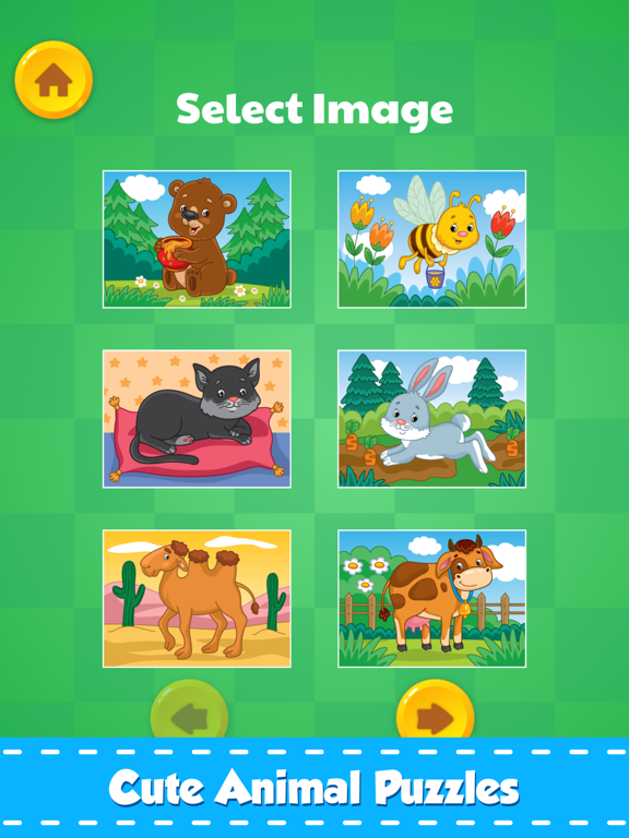 Screenshot #6 pour Cartoon Animal Jigsaw Puzzles