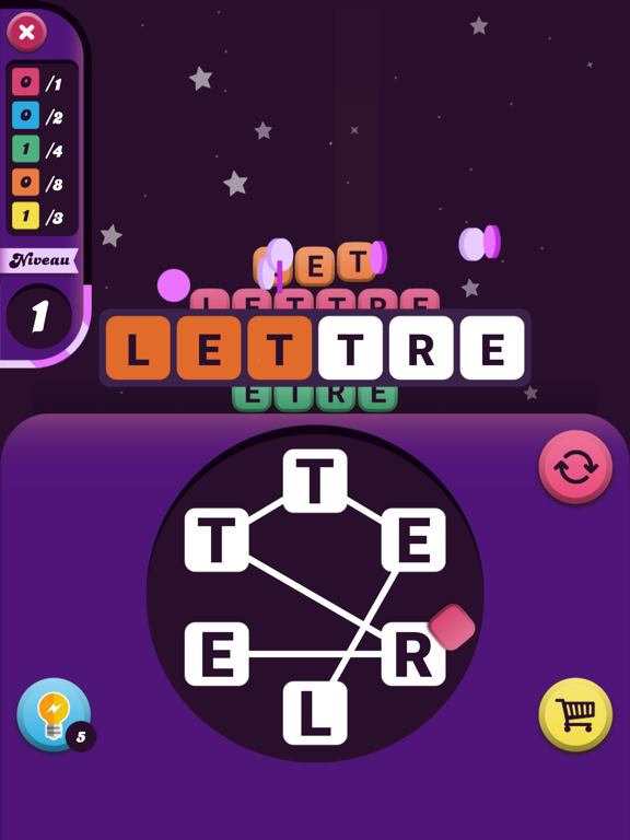Screenshot #4 pour Défi Mots: Casse-tête Cerveau