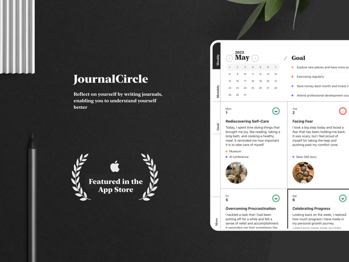 JournalCircle DiaryJournal