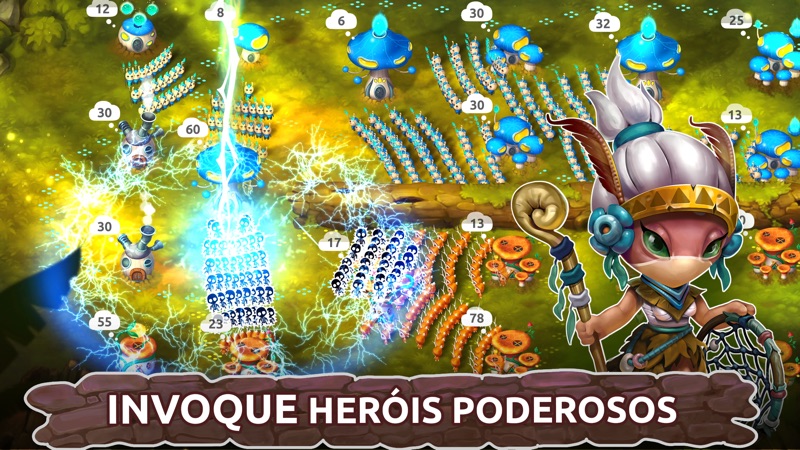 Mushroom Wars 2: Estratégia TD screenshot 2
