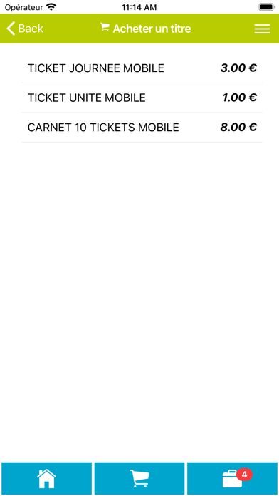 Screenshot #3 pour M-Ticket Libéo