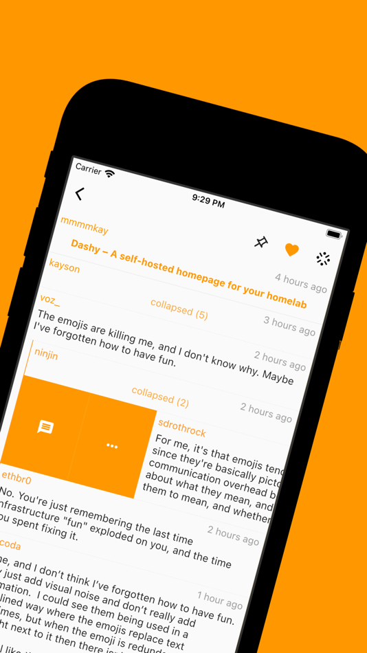 #5. Hacki for Hacker News (iOS) By: Jiaqi Feng