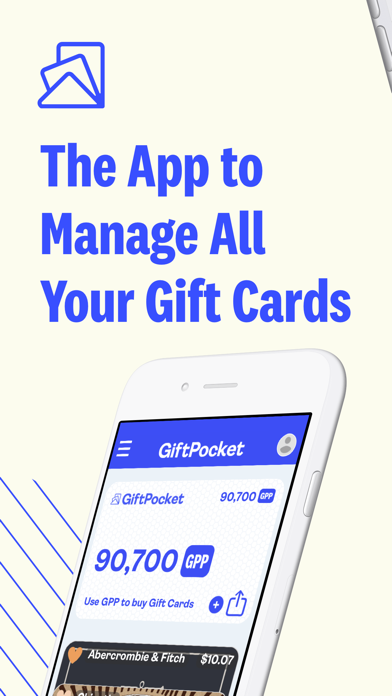 GiftPocket -  Gift Card Wallet Screenshot