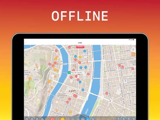 Lyon Travel Guide iPad screenshot 4 - Travel app