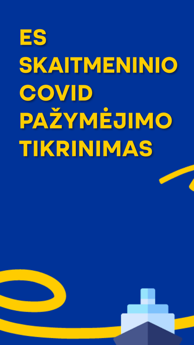 Screenshot #1 pour Tikrinti COVID pažymėjimą