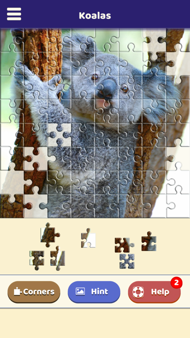 Koala Love Puzzle Screenshot