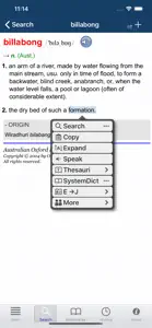 Australian Oxford Dictionary screenshot #2 for iPhone