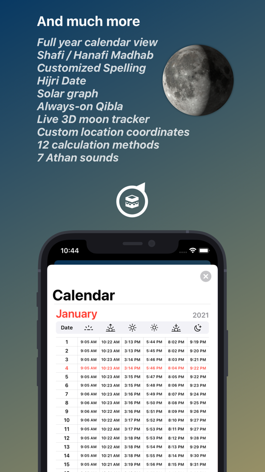 #4. Athan Utility (iOS) 게시자: Omar Al-Ejel