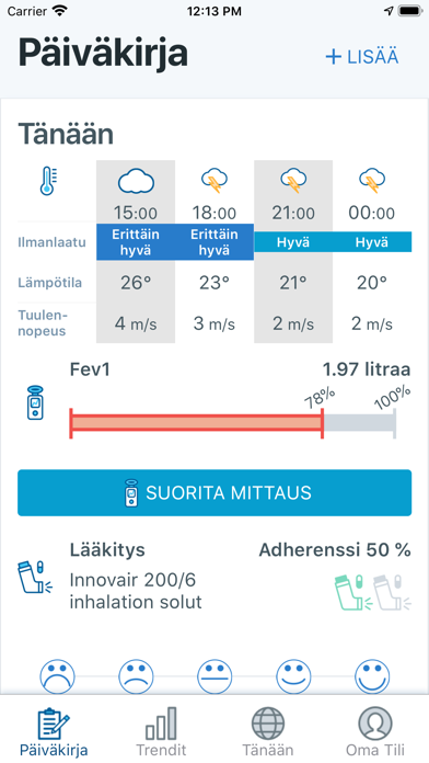 Screenshot #1 pour KAMU Asthma