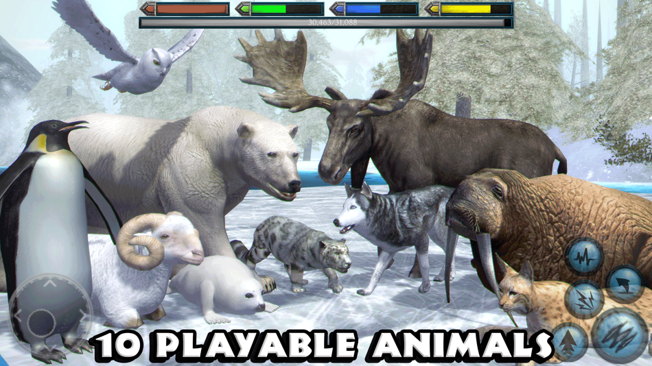 #3. Ultimate Arctic Simulator (iOS) Podle: Gluten Free Games
