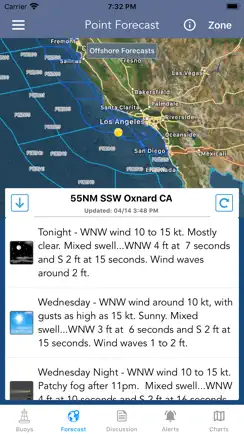 Marine Weather Forecast Pro iPhone image 2