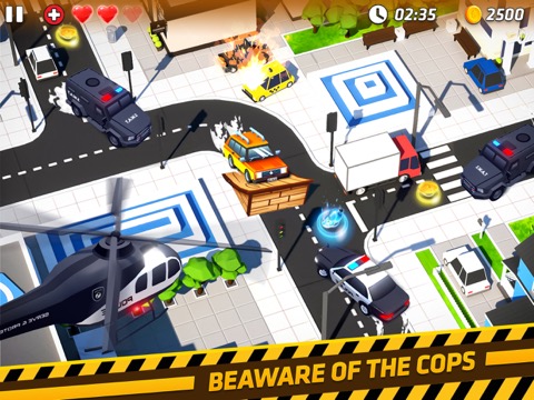 Police Chase - カーチェイス パトカーゲームのおすすめ画像1