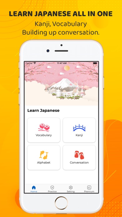 Screenshot #1 pour Japanese : Learn Kanji JLPT