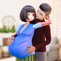 Anime Pregnant Mom Baby Care