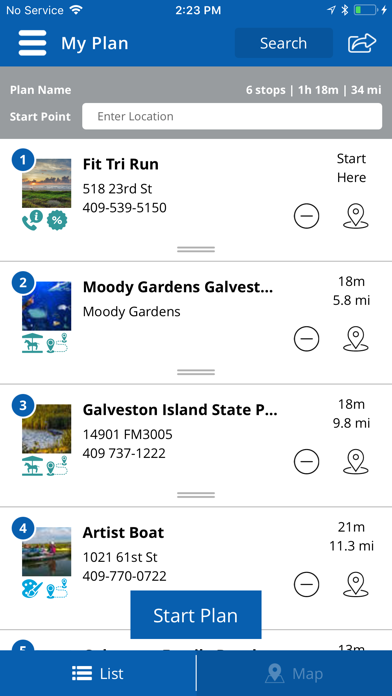 Visit Galveston Screenshot