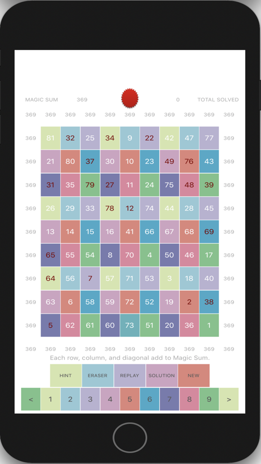 #2. iMagicSquare (iOS) Podle: 丽娜 夏
