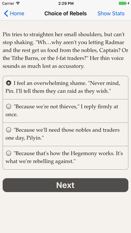 Choice of Rebels: Uprising