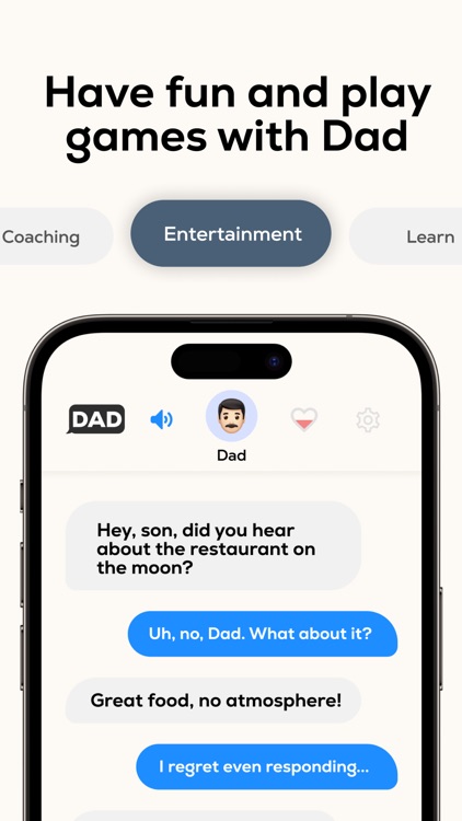 Dad: AI Coach & Companion screenshot-5