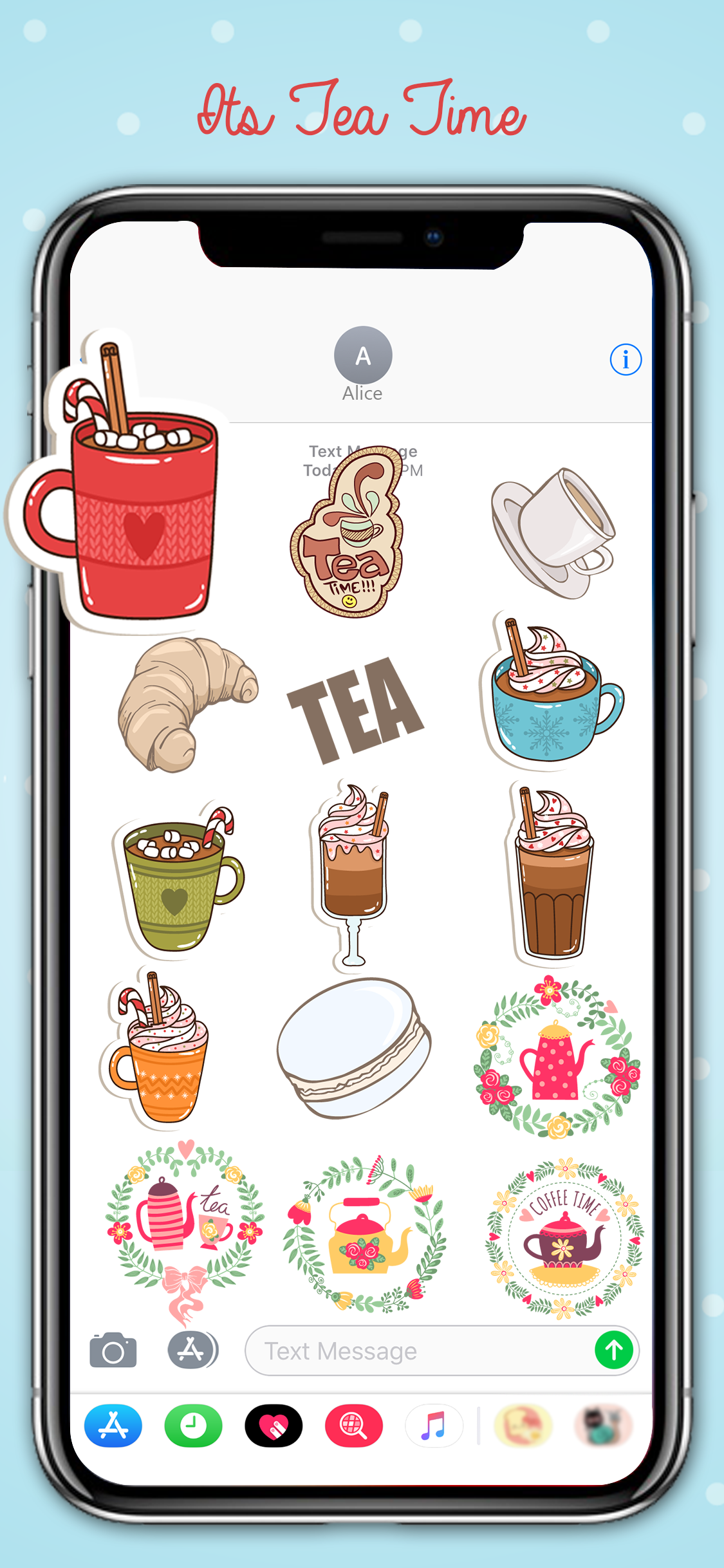 Tea Party Stickers Pack screenshot 3