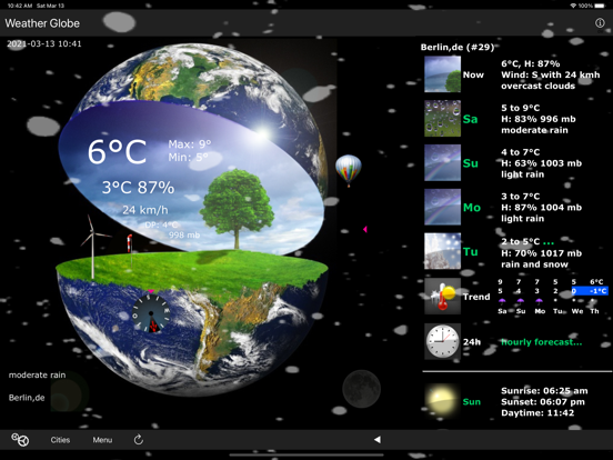 Weather Globeのおすすめ画像2