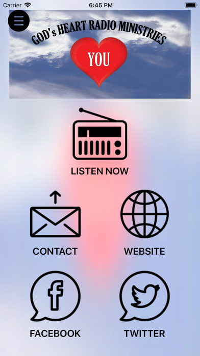 Gods Heart Radio Screenshot