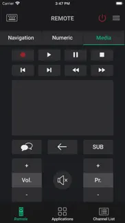 grundig smart remote iphone screenshot 4