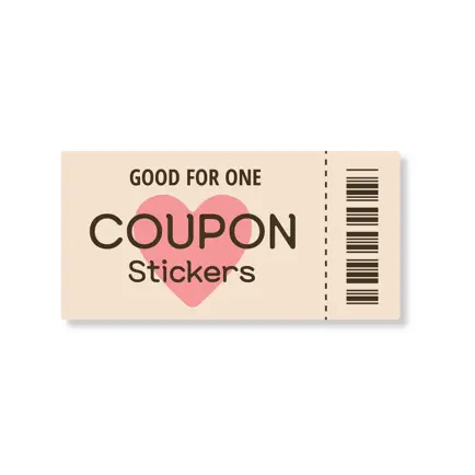 Romantic Love Coupon Stickers Cheats