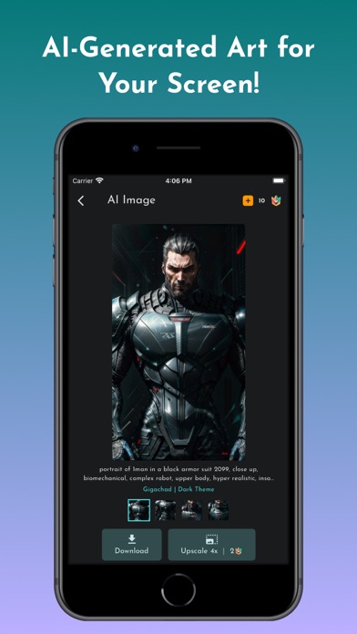 WallWon - Wallpaper & AI Image Screenshot