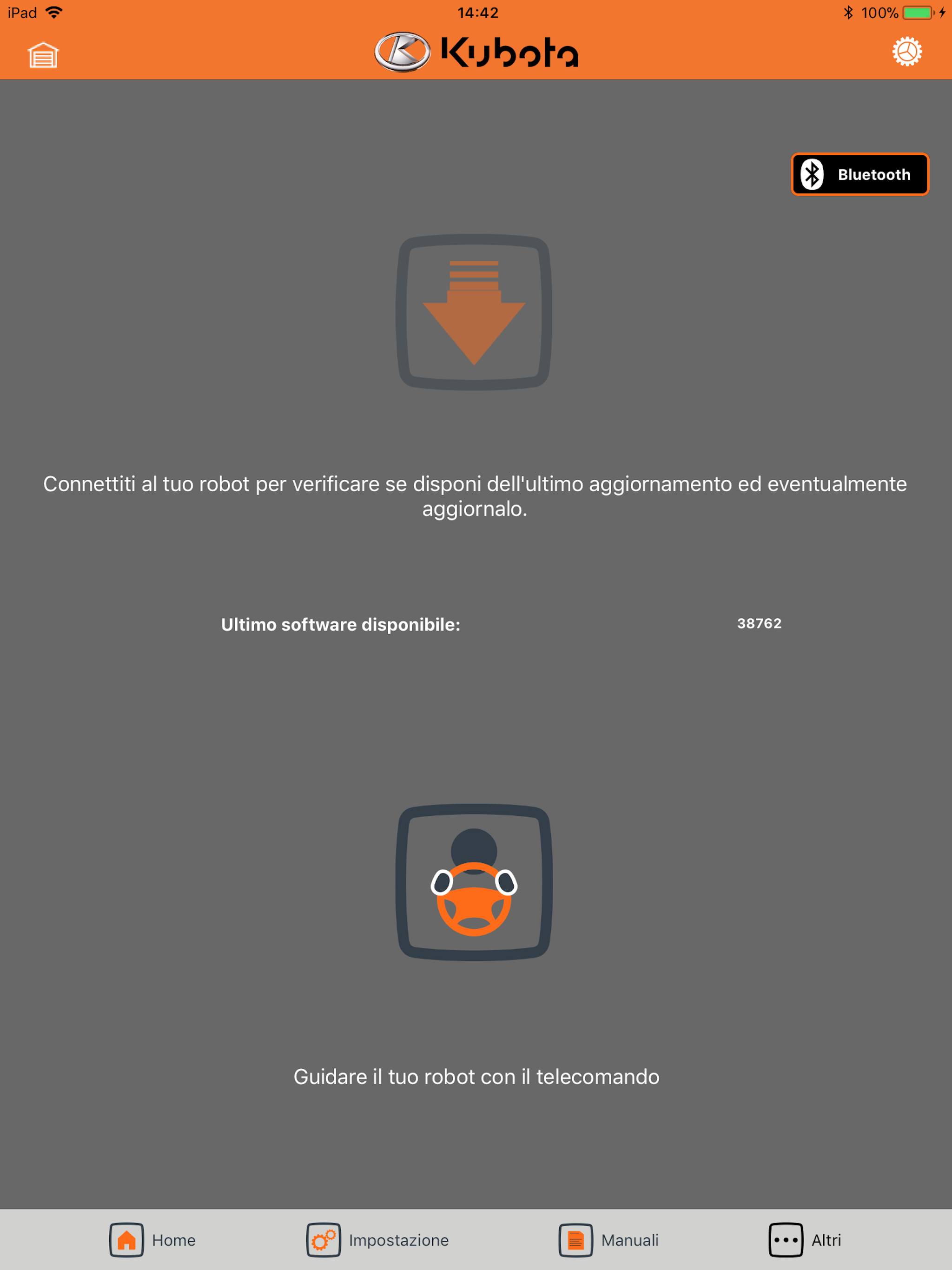 Kubota remote
