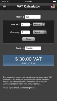 VAT Calculator iphone resimleri 2