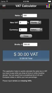 vat calculator iphone screenshot 2