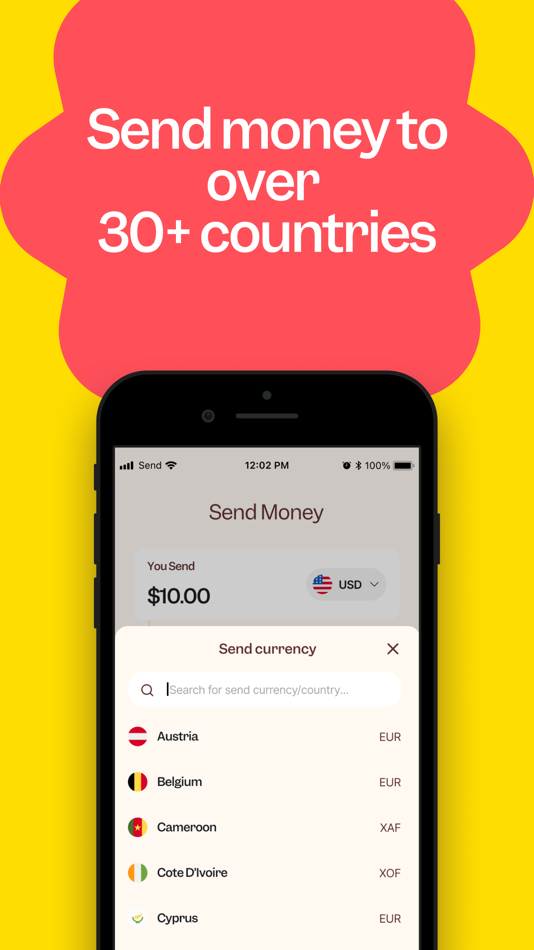 #2. Send App (Prev. Send) (iOS) Podle: Flutterwave Inc.