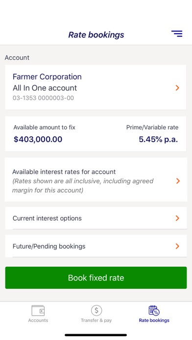 Rabobank NZ Screenshot