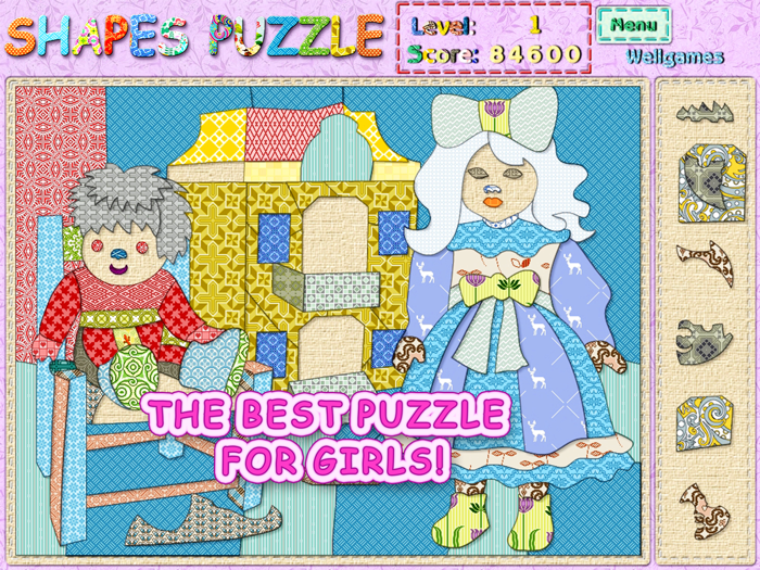 Shapes Puzzle Jigsaw and Mosaic