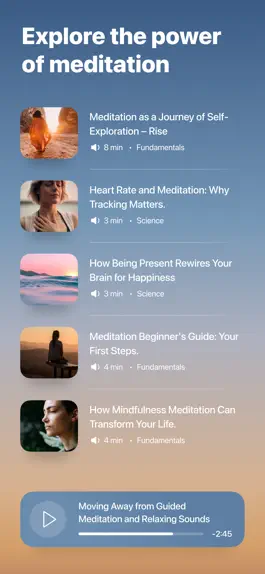 Game screenshot Rise - Meditation Timer hack