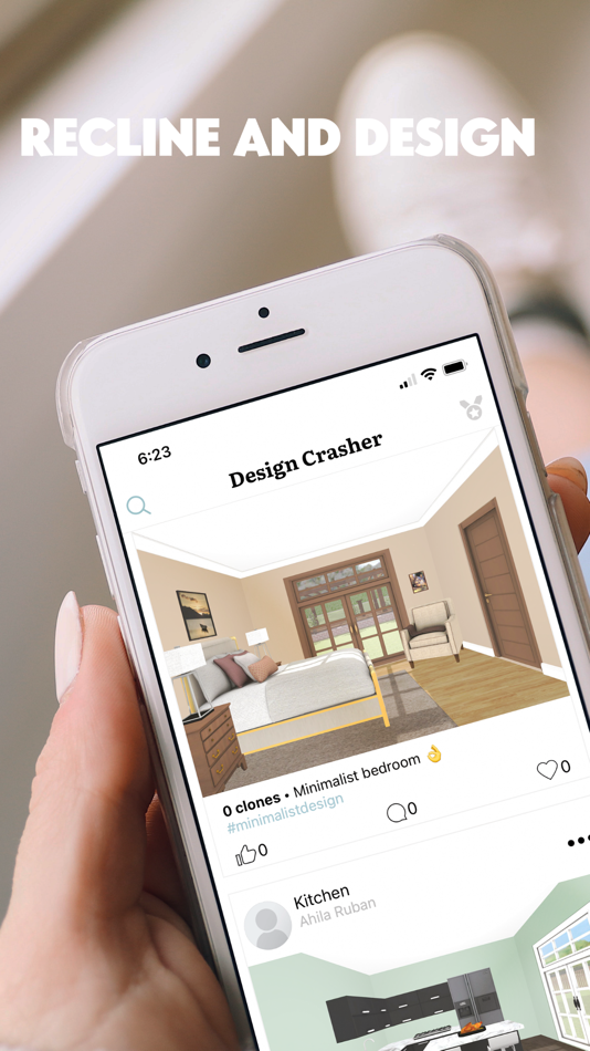 #3. Design Crasher - HomeDesign 3D (iOS) Bởi: Agora Designs LLC