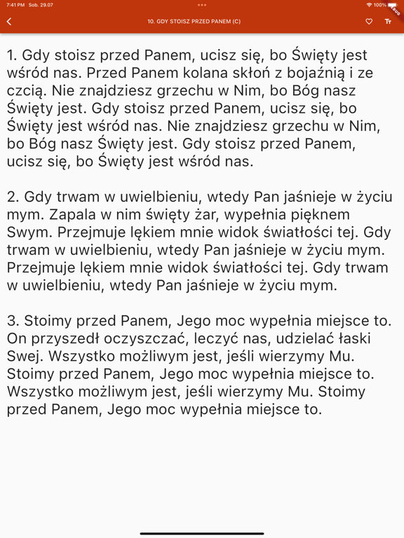 Screenshot #5 pour Będę Go Uwielbiać