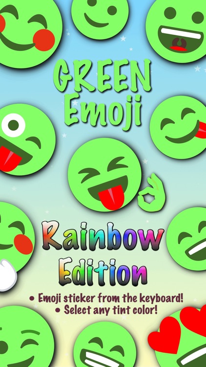 GREEN Emoji • Stickers
