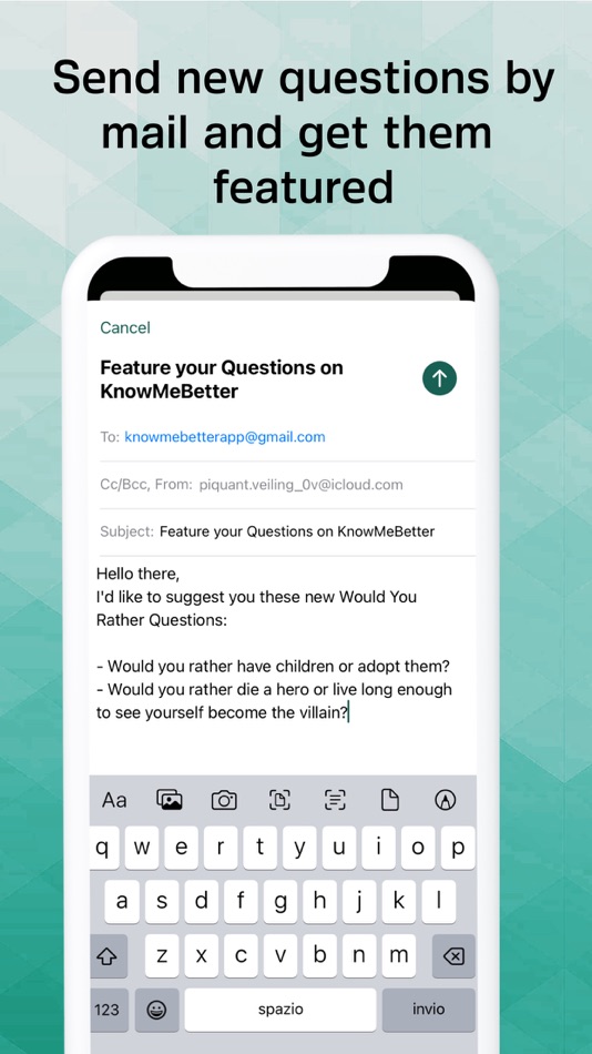 #4. KnowMeBetter: Would You Rather (iOS) Podle: Giada Ciotola