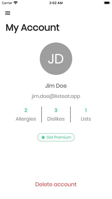 ListEat Screenshot