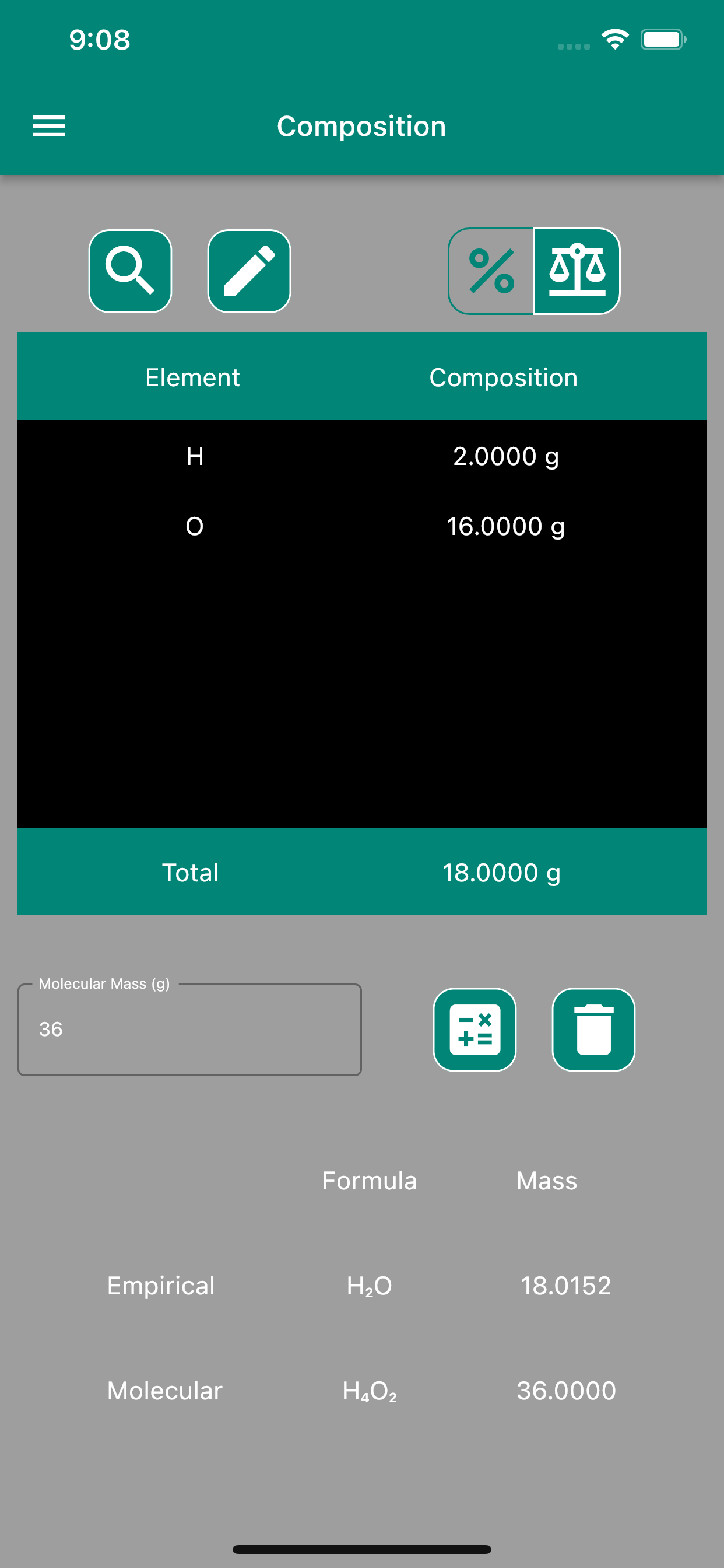 Pocket Chemist