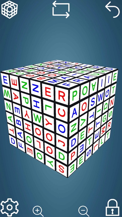 Word Puzzle Cube Screenshot