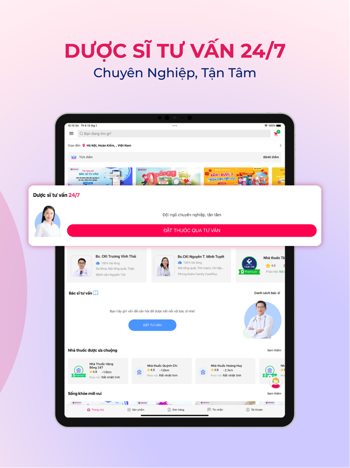 Medigo - Thuốc và Bác Sĩ 24h