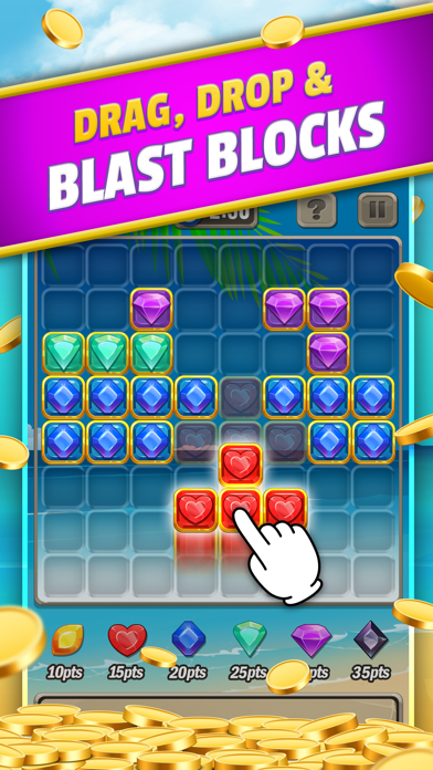 screenshot of Jewel Blitz: Block Puzzle 1