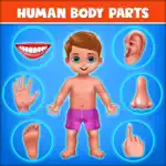 Human Body Parts Play to Learn App Problems
