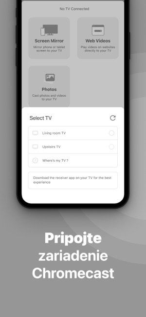 TV Cast Chromecast Streamer v App Store